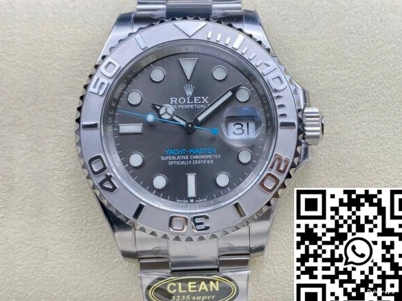 Yacht Stainless Clean Master Steel Factory Rolex M126622-0001 0504
